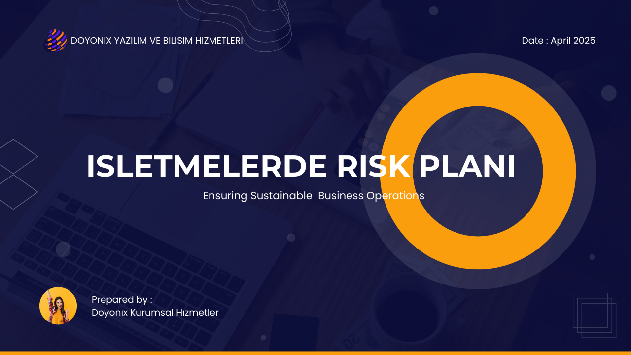 İşletmelerde Risk Planı